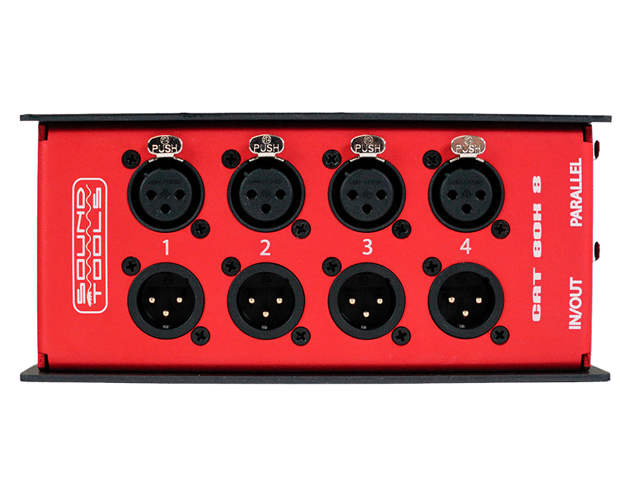 SoundTools CB851 CAT Box 8 XLR 1 SoundTools CB851 CAT Box 8 XLR
