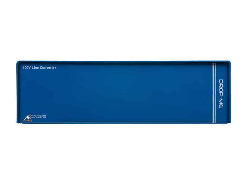 Australian Monitor DROPME 100V line converter. Converts a 100V line amplifier speaker output signal to a balanced line level signal. Phoenix 2 Australian Monitor DROPME 100V line converter. Converts a 100V line amplifier speaker output signal to a balanced line level signal. Phoenix - Billede 2