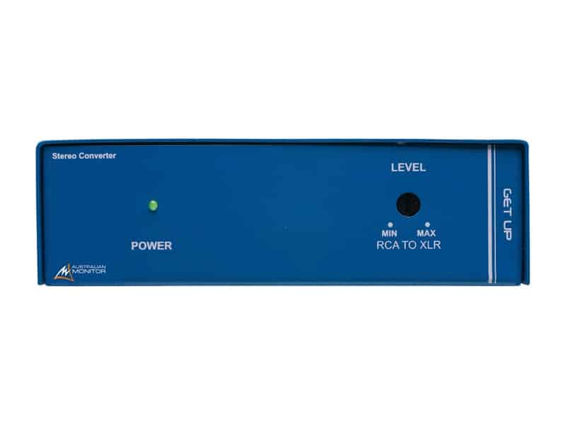 Australian Monitor GETUP Consumer RCA to Pro XLR 1 Australian Monitor GETUP Consumer RCA to Pro XLR