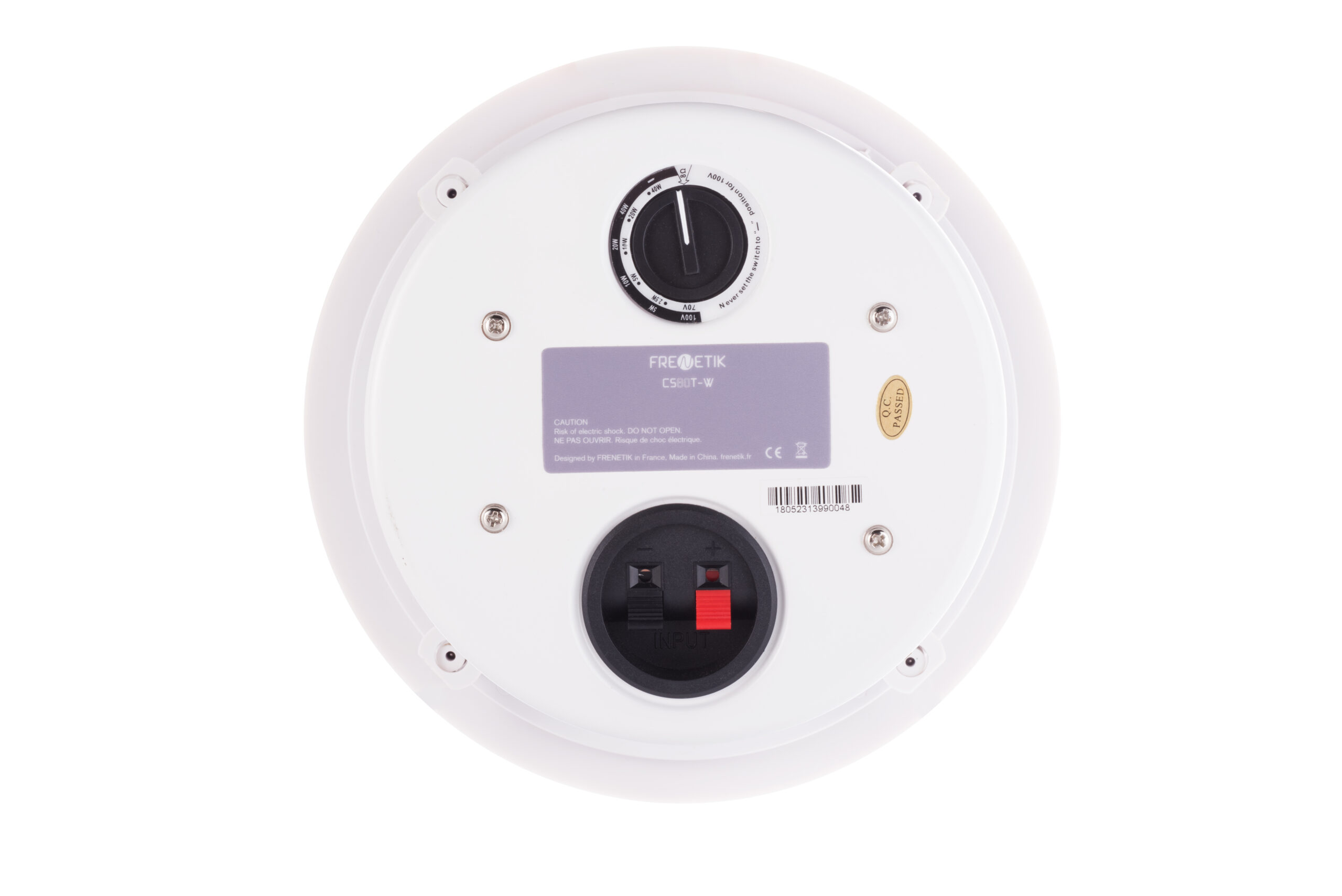 Frenetik SPIK UP P 8" passive celling speaker white 3 Frenetik SPIK UP P 8" passive celling speaker white - Billede 3